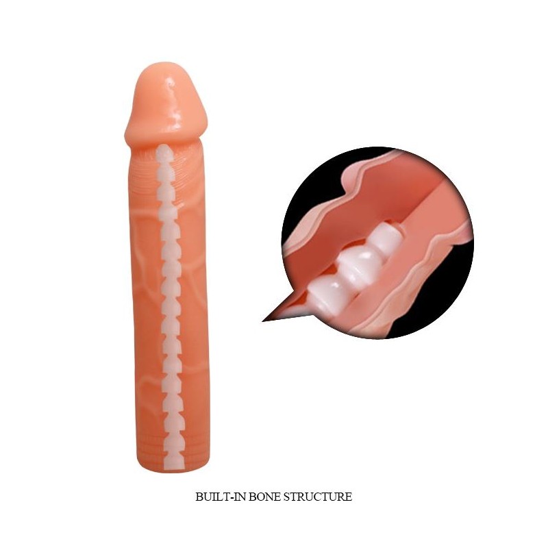 Dildo elastyczne giętkie realistyczny wygląd 19 cm